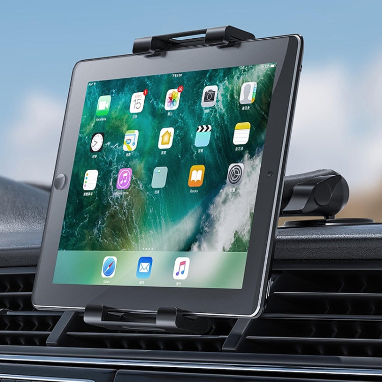 Support de téléphone pliable multifonction à ventouse pour tableau de bord de voiture, modèle : KS06, KS06 + plateau ordinaire, KS06 + plateau adhésif