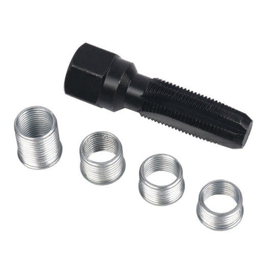 14mm Spark Plug Hole Thread Repair Tool Tap Regenerator, 5 PCS/Set