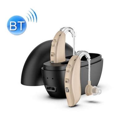 GM-301 Hearing Aid Rechargeable Sound Amplifier,Spec:, Bluetooth Model Skin Color, Bluetooth Model Blue, Without Bluetooth Blue, Without Bluetooth Skin Color, Without Bluetooth Black, With Charging Pod Blue+White, With Charging Pod Blue+Black          ...