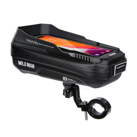 Sacoche de VTT WILD MAN XT3S 0.6L à Écran Tactile Rotatif à 360 Degrés, XT3S