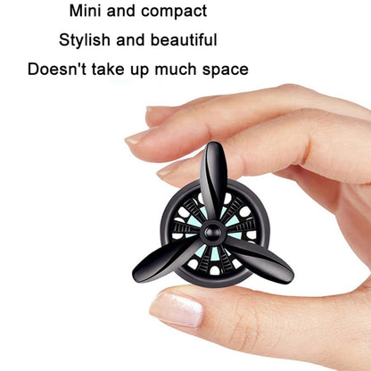 Car Air Outlet Perfume Aromatherapy Swivel Fan