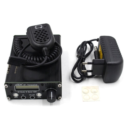 Usdr Usdx + V2 Plus 8 Band SDR Full Mode HF SSB QRP High Frequency Transceiver, Spec:, EU Plug, US Plug
