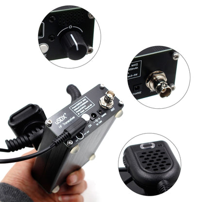 Usdr Usdx + V2 Plus 8 Band SDR Full Mode HF SSB QRP High Frequency Transceiver, Spec:, EU Plug, US Plug