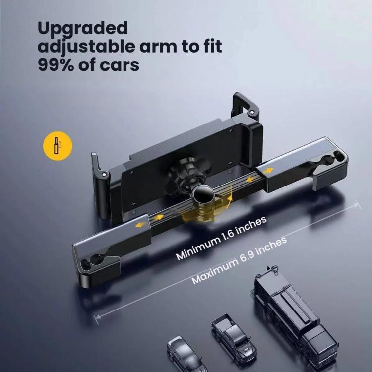 Car Rear Pillow Phone Tablet Bracket Rotatable Car Phone Holder