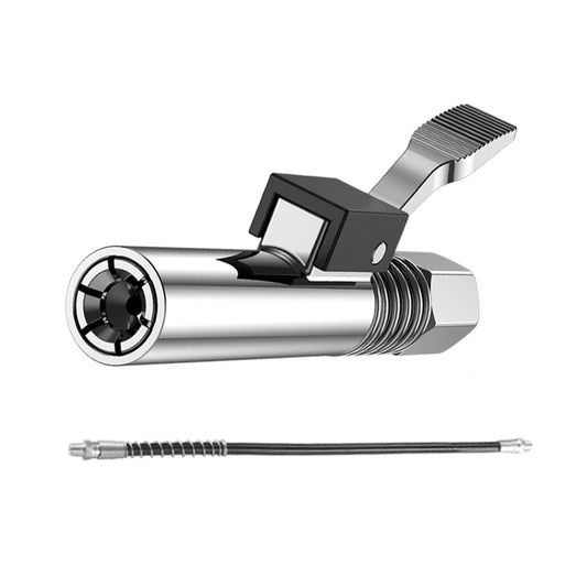 PC002 Lock Clamp Type High Pressure Grease Nozzle, Style:, Butter Mouth, Butter Mouth+30cm Hose, Butter Mouth+30cm Hose+3 Heads, Butter Mouth+40cm Hose, Butter Mouth+40cm Hose+3 Heads, Butter Mouth+60cm Hose, Butter Mouth+60cm Hose+3 Heads             ...