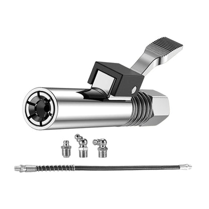 PC002 Lock Clamp Type High Pressure Grease Nozzle, Style:, Butter Mouth, Butter Mouth+30cm Hose, Butter Mouth+30cm Hose+3 Heads, Butter Mouth+40cm Hose, Butter Mouth+40cm Hose+3 Heads, Butter Mouth+60cm Hose, Butter Mouth+60cm Hose+3 Heads             ...