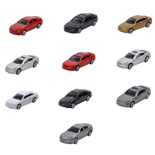 Modèle réduit de voiture sur table de sable, 10 pièces à l'échelle 1:75, 50 pièces à l'échelle 1:75, 10 pièces à l'échelle 1:87, 50 pièces à l'échelle 1:87