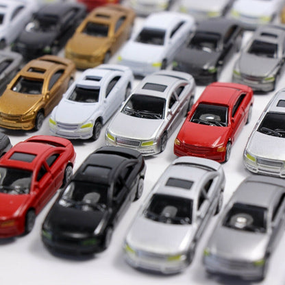 Maquette de voiture de table de sable, voiture de simulation de table de sable, 10 pièces 1:75, 50 pièces 1:75, 10 pièces 1:87, 50 pièces 1:87