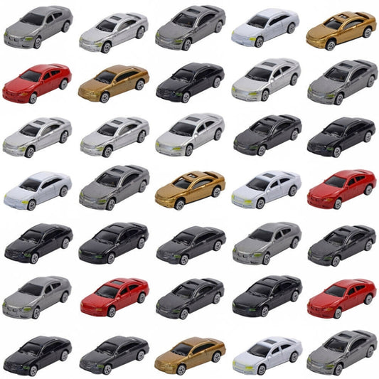 Modèle réduit de voiture sur table de sable, 10 pièces à l'échelle 1:75, 50 pièces à l'échelle 1:75, 10 pièces à l'échelle 1:87, 50 pièces à l'échelle 1:87
