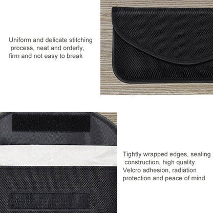 6.5 Inch Cell Phone Signal Shielding Bag Anti-location Isolated Signal RFID Storage Bag