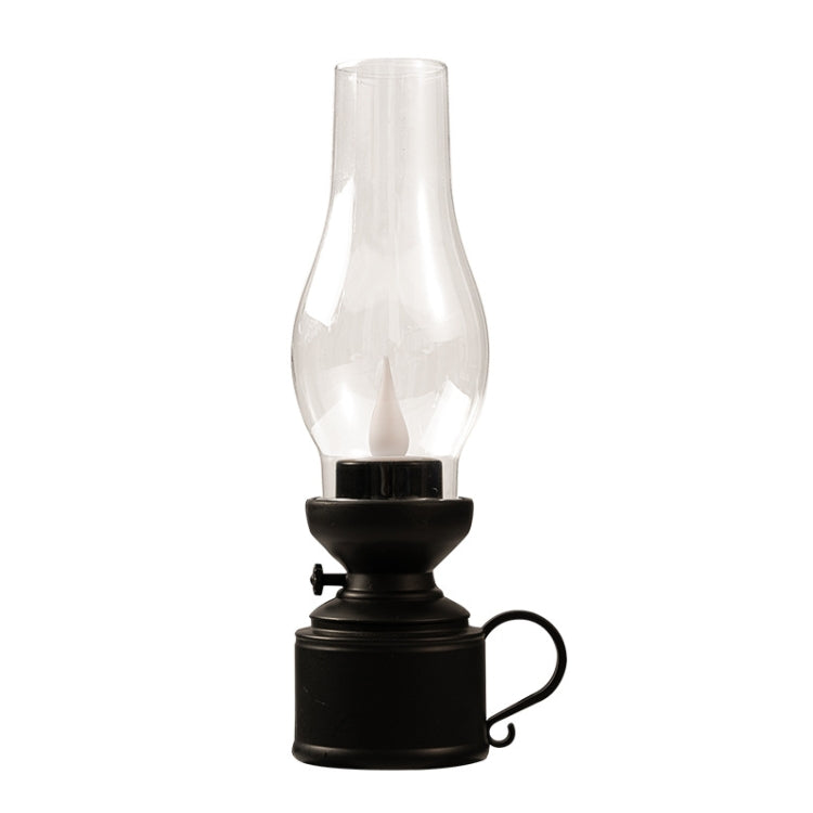Lampe à pétrole rétro lumineuse de Noël à simulation, décoration, Spécification : Goutte d'eau (Bronze), Goutte d'eau (Noir), Goutte d'eau (Blanc), Vacillante (Bronze), Vacillante (Noir), Vacillante (Blanc)