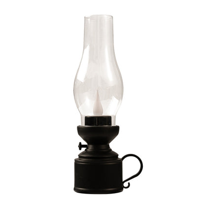 Lampe à pétrole rétro lumineuse de Noël à simulation, décoration, Spécification : Goutte d'eau (Bronze), Goutte d'eau (Noir), Goutte d'eau (Blanc), Vacillante (Bronze), Vacillante (Noir), Vacillante (Blanc)