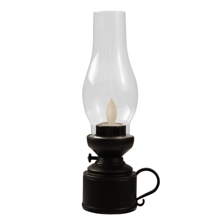 Lampe à pétrole rétro lumineuse de Noël à simulation, décoration, Spécification : Goutte d'eau (Bronze), Goutte d'eau (Noir), Goutte d'eau (Blanc), Vacillante (Bronze), Vacillante (Noir), Vacillante (Blanc)