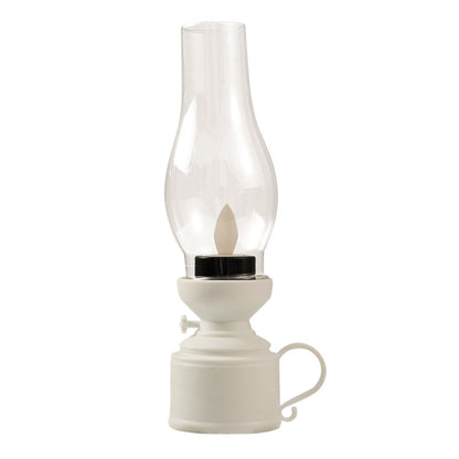 Lampe à pétrole rétro lumineuse de Noël à simulation, décoration, Spécification : Goutte d'eau (Bronze), Goutte d'eau (Noir), Goutte d'eau (Blanc), Vacillante (Bronze), Vacillante (Noir), Vacillante (Blanc)