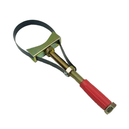 Clé à filtre à huile à sangle en acier réglable pour démontage de filtre à huile, 90-140 mm