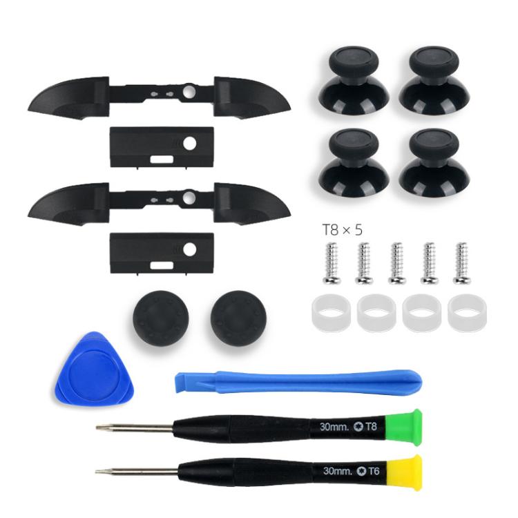 Reparatur-Kit für Xbox Series X Controller enthält LB RB Bumper, Thumbstick-Kappen und Öffnungswerkzeuge, 10-in-1, 23-in-1, 11-in-1