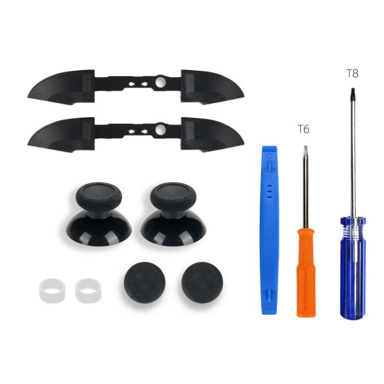 Reparatur-Kit für Xbox Series X Controller enthält LB RB Bumper, Thumbstick-Kappen und Öffnungswerkzeuge, 10-in-1, 23-in-1, 11-in-1