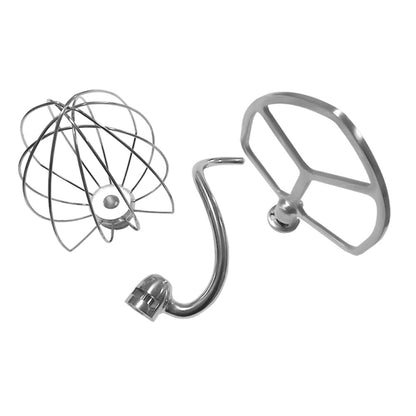 Stainless Steel Accessories, For KitchenAid 5QT Mixer Head, For KitchenAid  6QT Mixer Head, For KitchenAid Stand Mixer 5QT  Whip Whisk, For Kitchenaid Stand Mixer 5QT Dough Hook, For KitchenAid Stand Mixer 6QT Whip Whisk                                ...