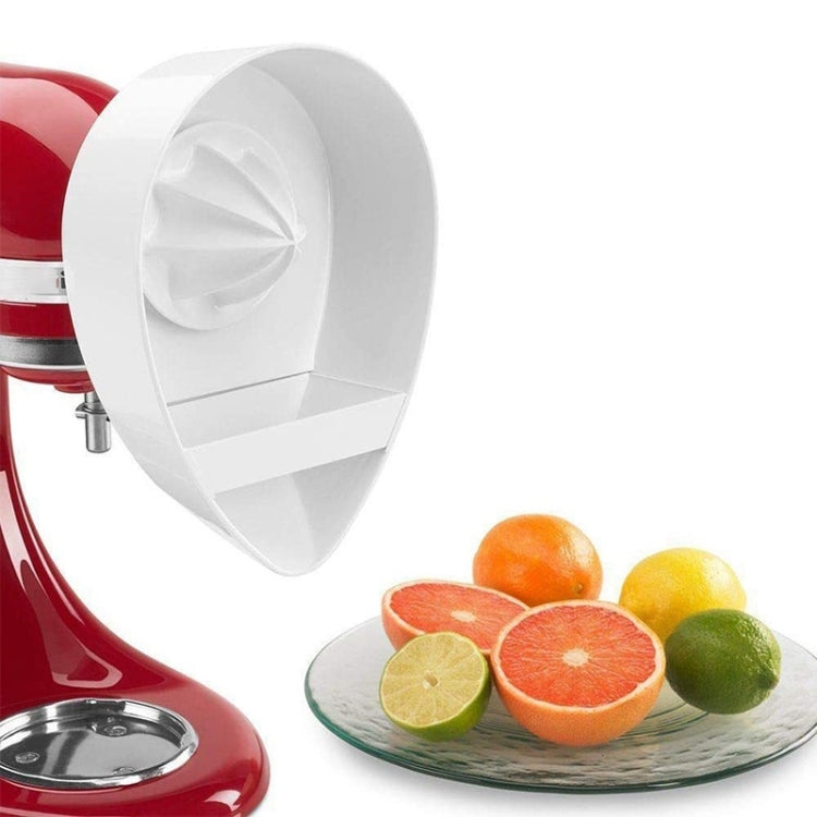4-Piece Citrus Juicer Attachment Set for KitchenAid Stand Mixers Includes Reamer, Pulp Filter Basket & Base, For KitchenAid 4.5QT/5QT