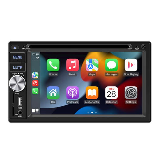 6.2 inch Bluetooth AUX Mobile Phone Interconnection USB Interface Car DVD
