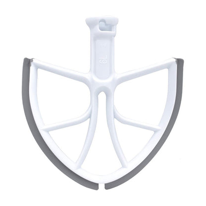 KA-6B For KitchenAid 6-Quart Bowl Lift Stand Mixer Plastic Flat Beater Paddle with Silicone Edges, KA-6B