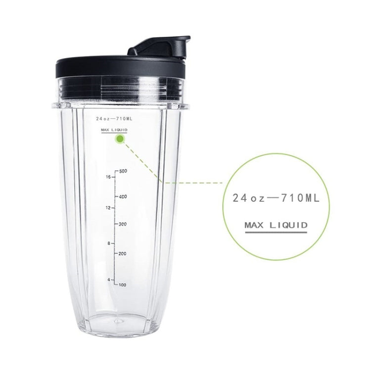 For Nutri Ninja Auto IQ Series Blenders 710ML(24oz) Measuring Scale Cup Mug, Cup Mug