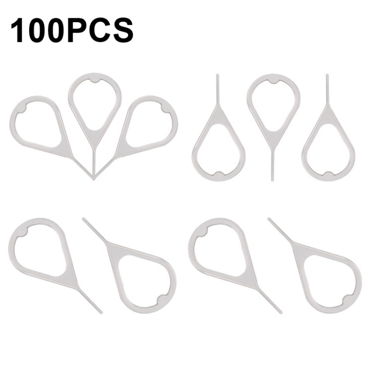 100 PCS Universal Thickened and Hardened Steel Phone Card Removal Pin, 100 PCS Style 3, 100 PCS Style 4, 100 PCS Style 1, 100 PCS Style 2