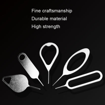 100 PCS Universal Thickened and Hardened Steel Phone Card Removal Pin, 100 PCS Style 1, 100 PCS Style 2, 100 PCS Style 3, 100 PCS Style 4