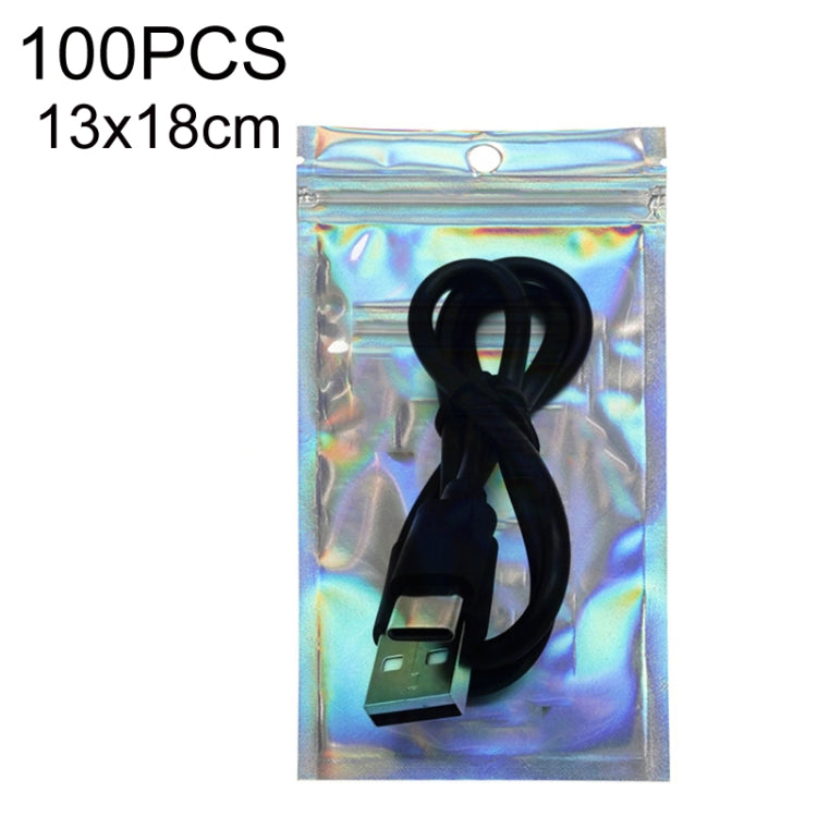 100PCS Laser Self-sealing Packaging Bag Data Line Aluminum Foil Plastic Bag , Size:, 6x8cm, 6x10cm, 6x15cm, 6x23cm, 7x10cm, 7x22cm, 7.5x12cm, 8x11cm, 8x13cm, 9x12cm, 9x16cm, 10x13cm, 10x18cm, 10.5x15cm, 11x16cm, 12x15cm, 12x18cm, 12x20cm, 12x22cm, 13x1...