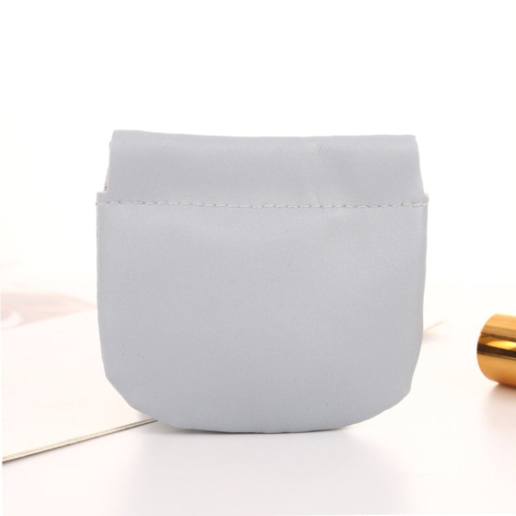 Portable Lipstick PU Case Mini Coin Cases Headphones Bag, Yellow, Pink, Light Blue, Light Grey, Black