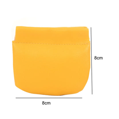 Portable Lipstick PU Case Mini Coin Cases Headphones Bag, Yellow, Pink, Light Blue, Light Grey, Black