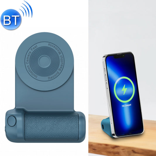 BBC-8 3 In1 Magnetic Absorption Wireless Charging Phone Stand Bluetooth Handheld Selfie Stick, Style:, Upgrade Model