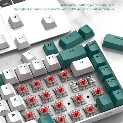 ZIYOU LANG T8 68 Keys RGB Gaming Mechanical Keyboard, Cable Length: 1.5m, Style:, T8 Water Green Version Green Shaft, T8 Water Green Version Red Shaft, T8 Bee Version Green Shaft, T8 Bee Version Red Shaft, T8 Gundam Version Green Shaft                 ...