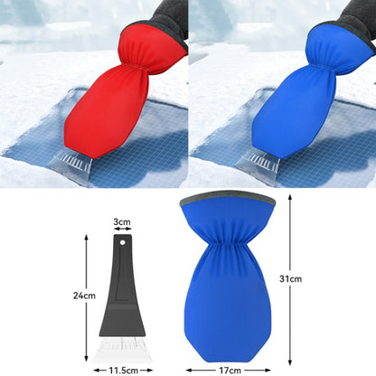 SUITU R-3140 Winter Automotive Glass With Gloves Snow Scraping and Defrosting Tools, 5pcs SUITU R-3140 Red, 5pcs SUITU R-3140 Blue