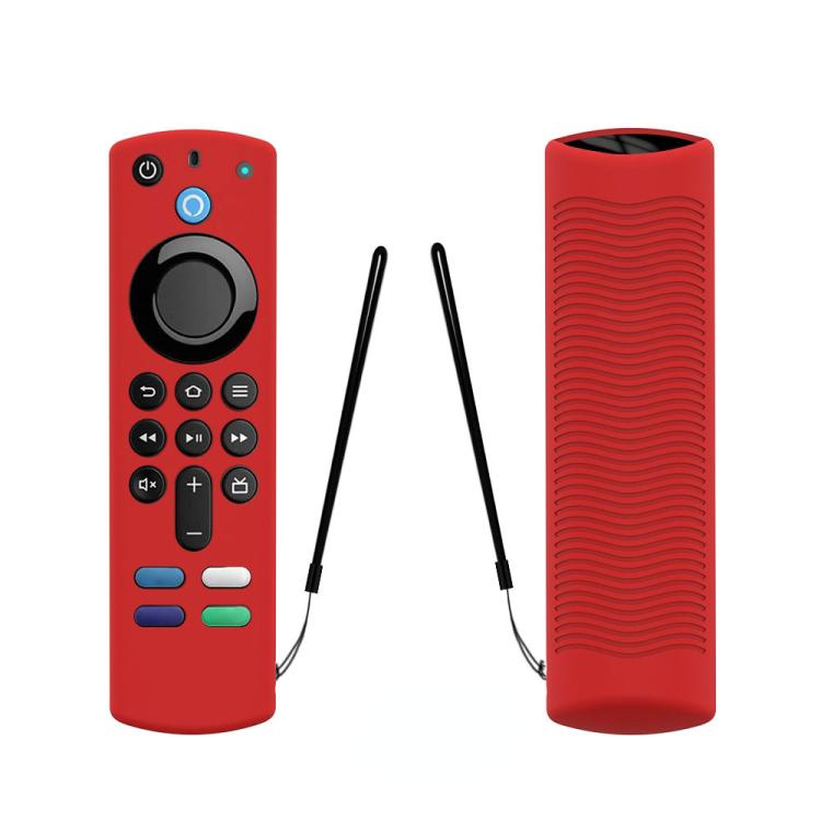 2 PCS Y27 For Alexa Voice Remote 3rd Gen Silicone Non-slip Protective Cover