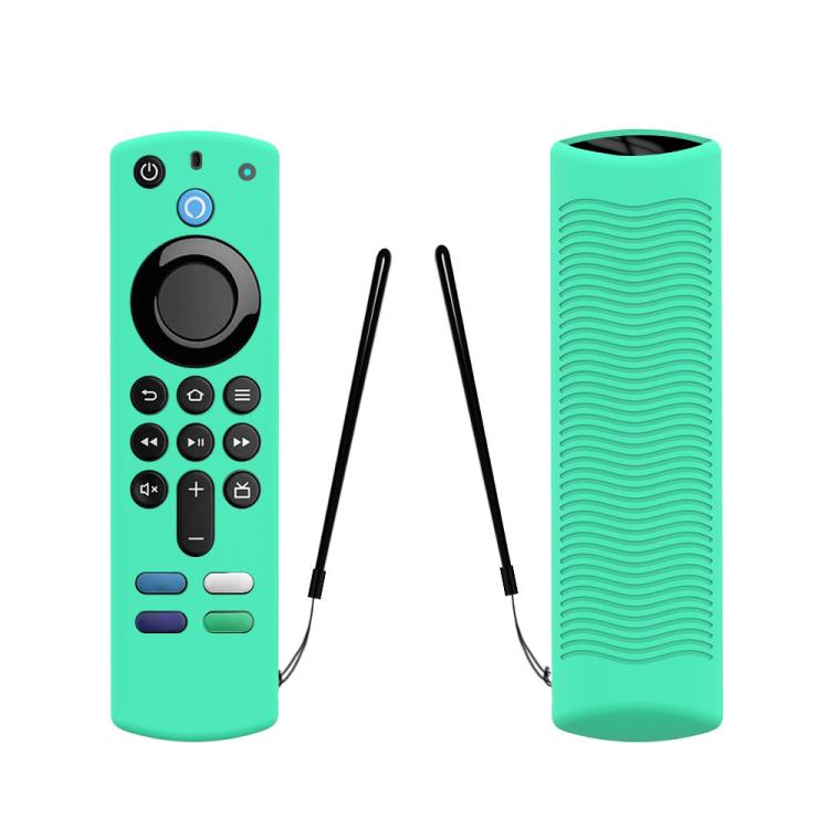 2 PCS Y27 For Alexa Voice Remote 3rd Gen Silicone Non-slip Protective Cover