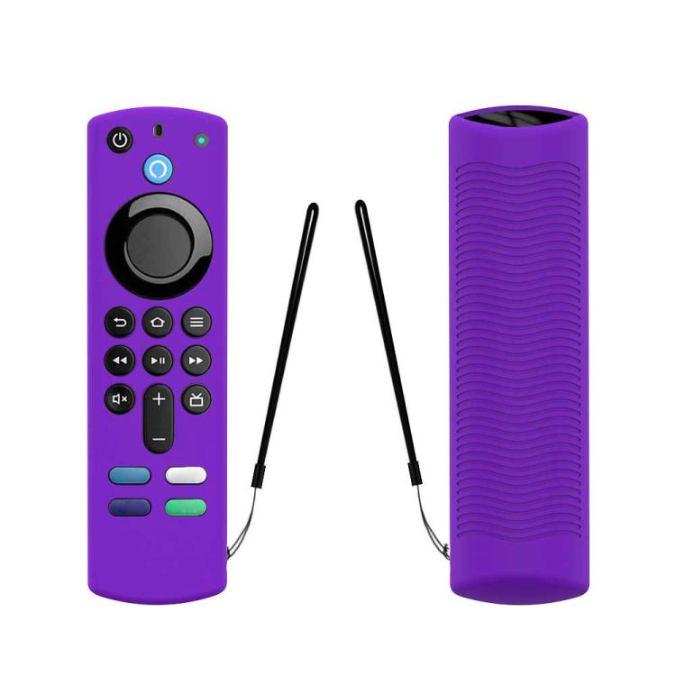 2 PCS Y27 For Alexa Voice Remote 3rd Gen Silicone Non-slip Protective Cover
