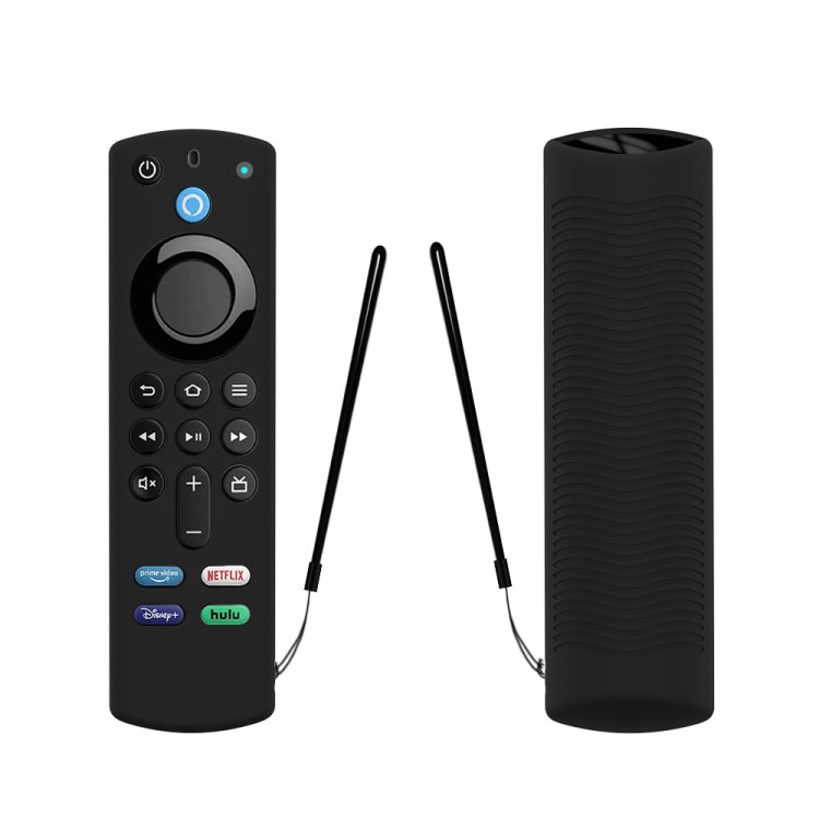 2 PCS Y27 For Alexa Voice Remote 3rd Gen Silicone Non-slip Protective Cover
