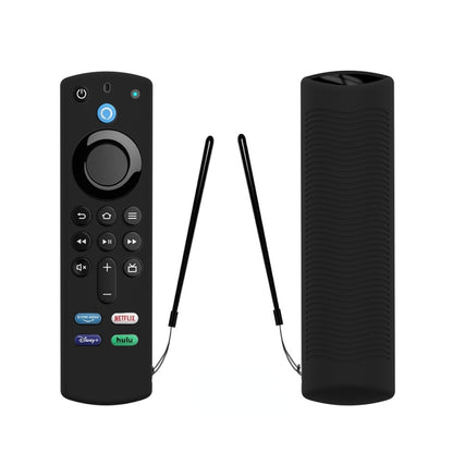 2 PCS Y27 For Alexa Voice Remote 3rd Gen Silicone Non-slip Protective Cover
