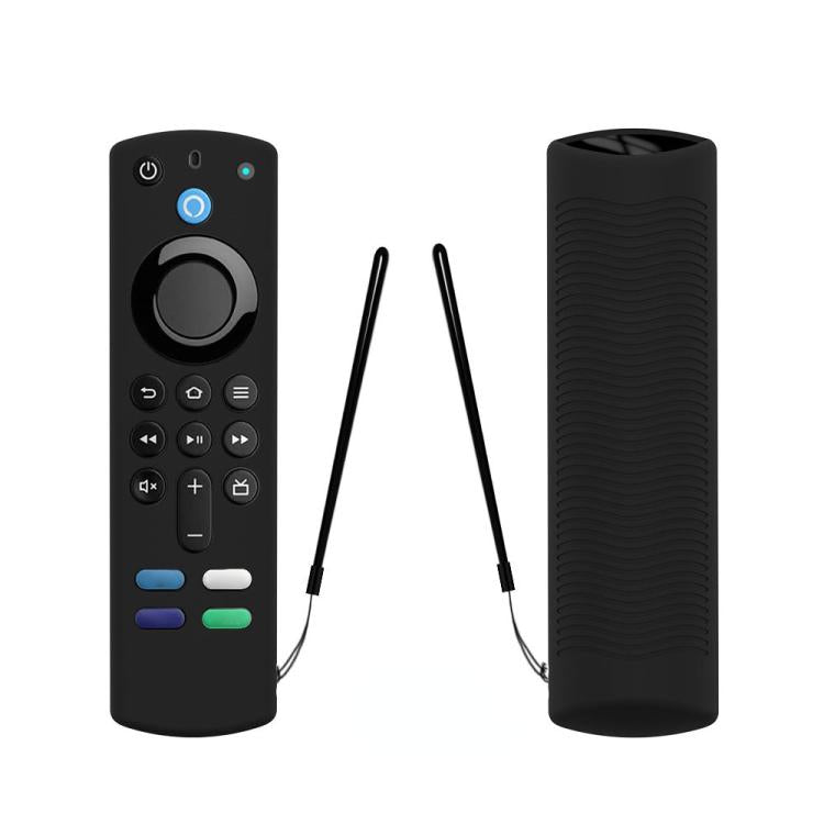 2 PCS Y27 For Alexa Voice Remote 3rd Gen Silicone Non-slip Protective Cover