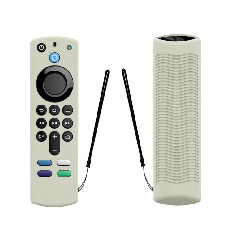 2 PCS Y27 For Alexa Voice Remote 3rd Gen Silicone Non-slip Protective Cover