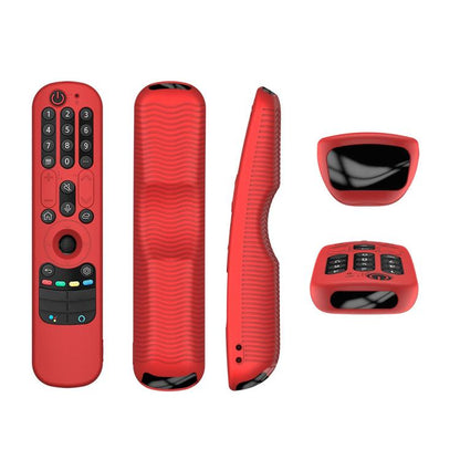 For LG An-MR21GC / AN-MR21N / AN-MR21GA TV Remote Control Silicone Protective Case, Y36 Black, Y36 Blue, Y36 Red, Y36 Luminous Blue, Y36 Luminous Green
