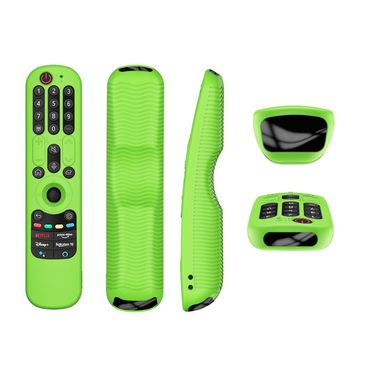 For LG An-MR21GC / AN-MR21N / AN-MR21GA TV Remote Control Silicone Protective Case, Y36 Red, Y36 Luminous Blue, Y36 Luminous Green, Y36 Black, Y36 Blue