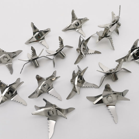 10 tasses à jus électriques portables CA-AD540 à six lames, six feuilles avec dents