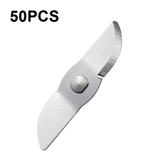 50 Couteaux mélangeurs portables en acier inoxydable 304 pour presse-agrumes, lame droite semi-circulaire CA-M239, droite semi-circulaire