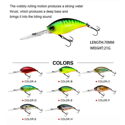 2pcs Inner Laser Deep Dive Sea Fishing Rock Fat Fake Bait Plastic Stiff Bait, 2pcs CB033/B, 2pcs CB034/E, 2pcs CB033/C, 2pcs CB034/F, 2pcs CB033/D, 2pcs CB033/E, 2pcs CB033/F, 2pcs CB033/G, 2pcs CB033/H, 2pcs CB034/A, 2pcs Cb034/B, 2pcs CB034/C        ...