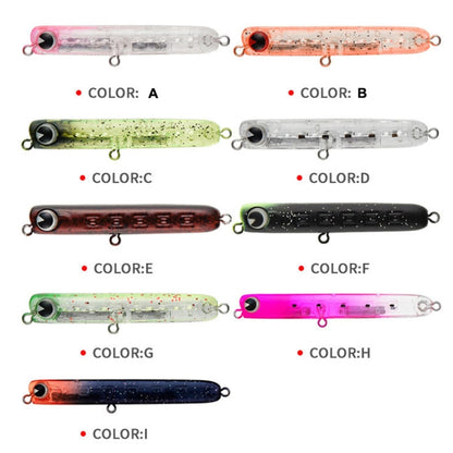 2pcs 4.8g 60mm Microbacter Crayon Top Cheval Bouche Leurre Appât Bionique, 2pcs C, 2pcs D, 2pcs E, 2pcs F, 2pcs G, 2pcs H, 2pcs I, 2pcs A, 2pcs B
