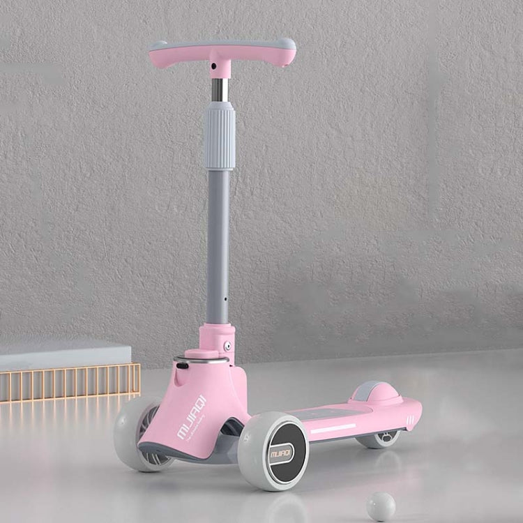 MIJIAQI 01 3-in-1 Multifunktionaler faltbarer Kinderroller mit Musik und Lichtern, Spezifikationen:, Weißer Sitz, Grauer Sitz, Pinker Sitz, Blauer Sitz, Weiß, Grau, Pink, Blau