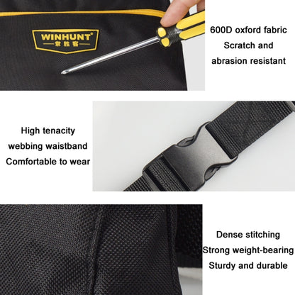 WINHUNT WH017 Multi-purpose Electrician Repair Tool Storage Belt Pouch, WH017