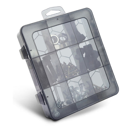 Multi-Compartment Sorted Electronic Parts Organiser, Specifications:, 18 Grid, 9 Grid, 12 Grid, 24 Grid